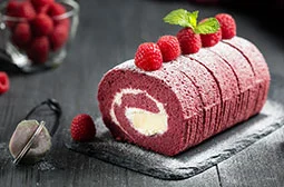 انواع رولت خامه ای و چند مدل تزئین