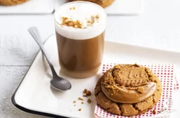 کوکی با بیسکویت لوتوس ترد و خوشمزه