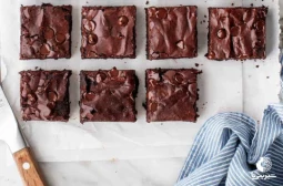 طرز-تهیه-دسر-براونی-خانگی