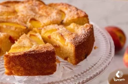 طرز تهیه کیک هلو