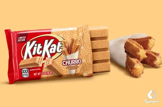 عرضه شکلات کیت کت(KitKat) با طعم چوروس به مدت محدود