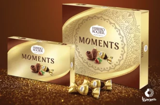 عرضه شکلات هدیه Ferrero Rocher Moments  با بسته بندی جدید
