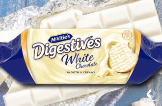 بازگشت بیسکویت دایجستیو (Digestive) با طعم شکلات سفید بعد از 20 سال