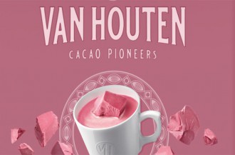 برند Van Houten، اولین پودر نوشیدنی شکلات روبی را روانه بازار می کند.
